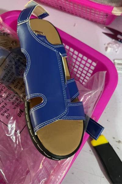 Vintage Lightweight Soft Sole Wedge Comfort Sandals - Mubimart