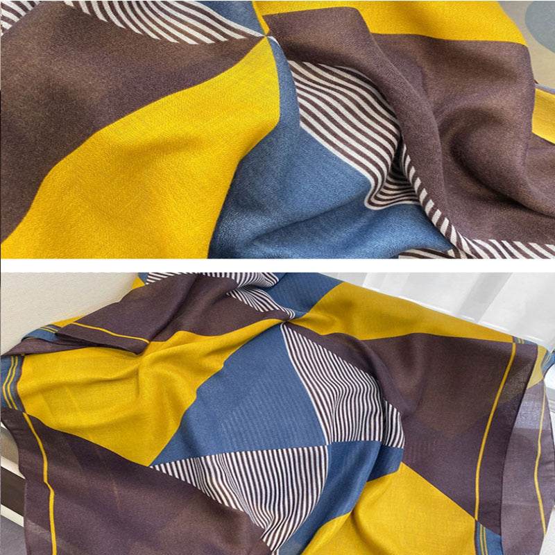 Fashionable Casual Accessories Women's Silk Scarves - Mubimart