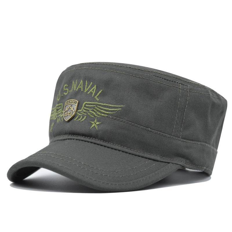 Camouflage military cap flat hat - Mubimart