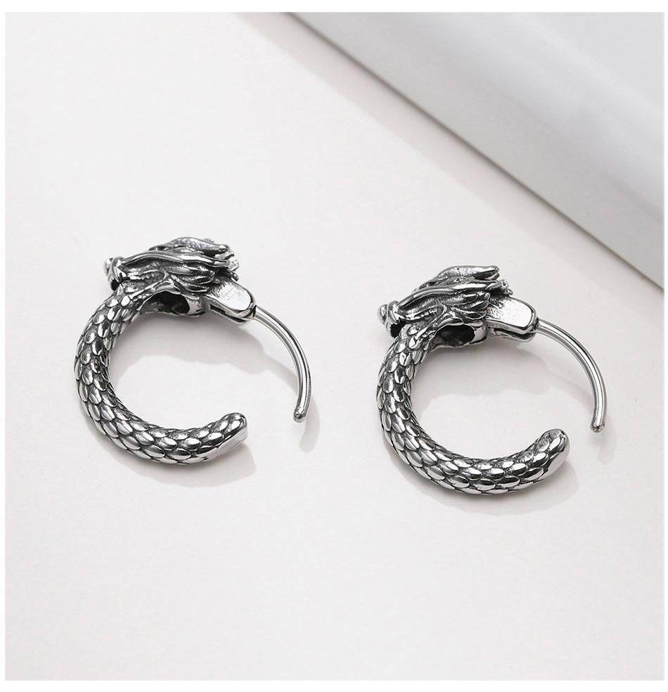 Small Crowd Domineering Faucet Stud Earrings For Men With A Sense Of Design - Mubimart
