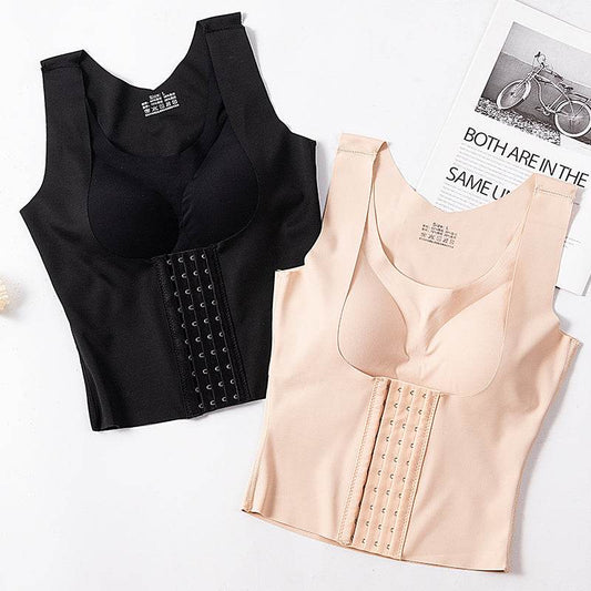 Beautiful Back Tummy Tuck Body Shapewear - Mubimart
