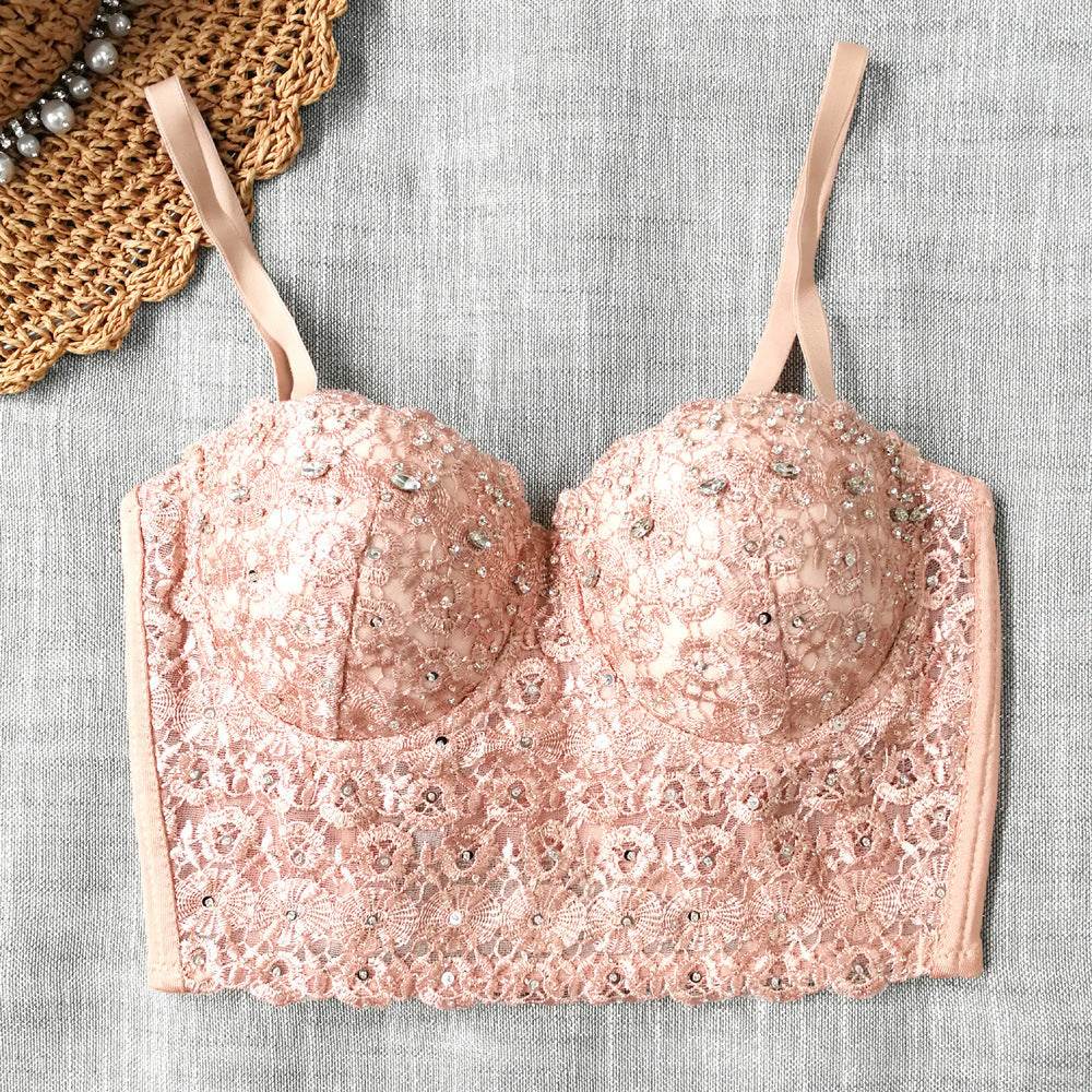 Women's Lace Spaghetti-strap Camisole Top - Mubimart