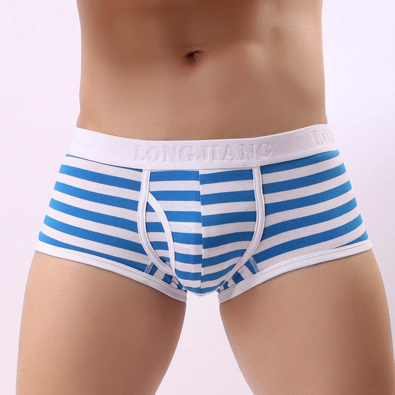New Men's Underwear Boxer Briefs Side Opening Boxer Briefs - Mubimart