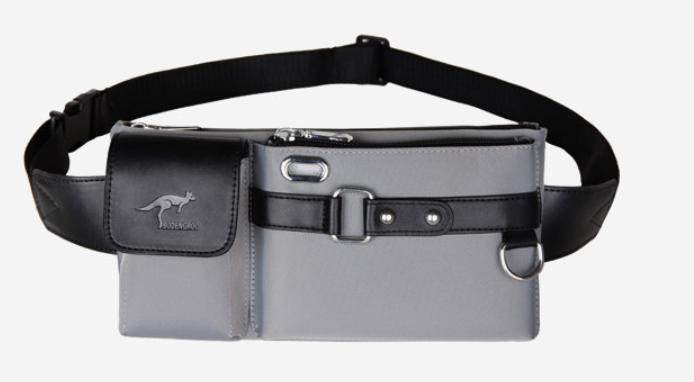 Mens Lightweight Oxford Cloth Cell Phone Messenger Bag - Mubimart
