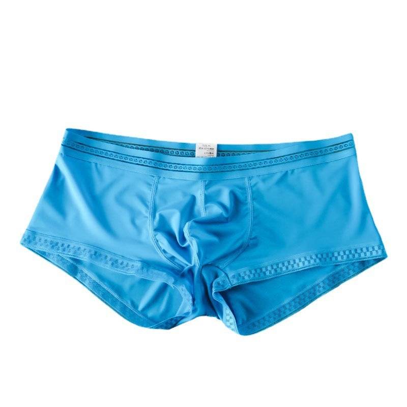 Summer New Translucent Ice Silk Underwear Men Sexy - Mubimart