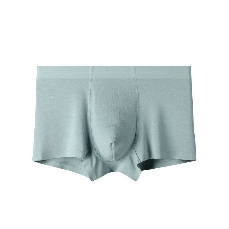 New Modal Men's Underwear Seamless Ultra-thin Breathable Boxers Youth Boxers - Mubimart