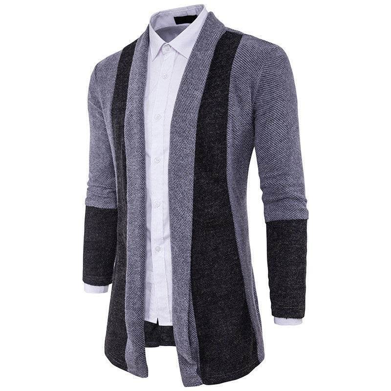 Cardigan Sweater Mens Casual Coat Knitwear Coat Men Clothing - Mubimart