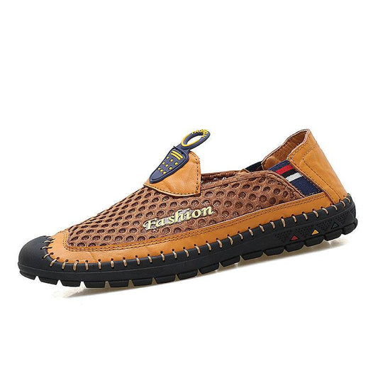 Mens Casual Breathable Mesh Non-slip Casual Shoes - Mubimart
