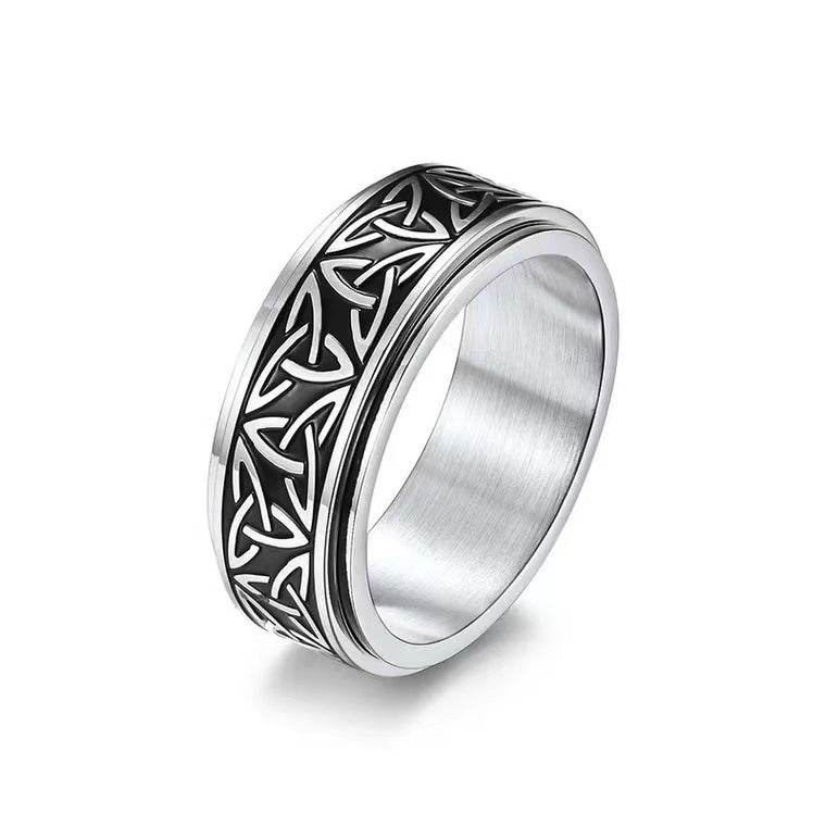 Hot Titanium Steel Ring For Men - Mubimart