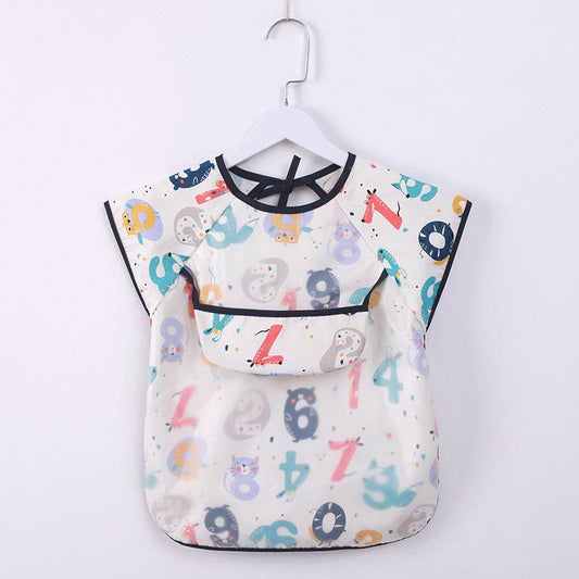 Baby Gown Sleeveless Thin Style Bib Waterproof And Dirty Bib - Mubimart