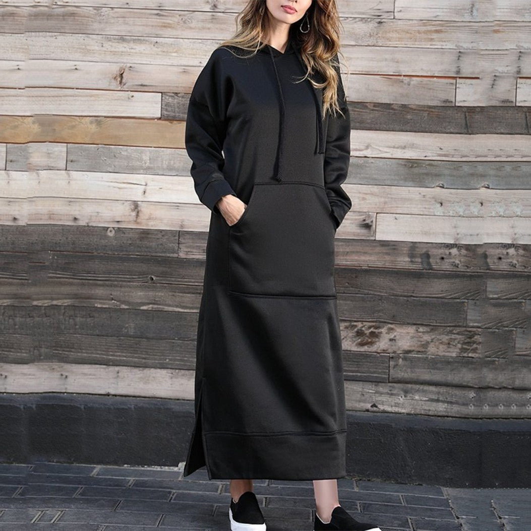 Loose Plus Size Casual Fashion DressPlus Size Casual Dress - Mubimart - Plus Size Casual Dress 