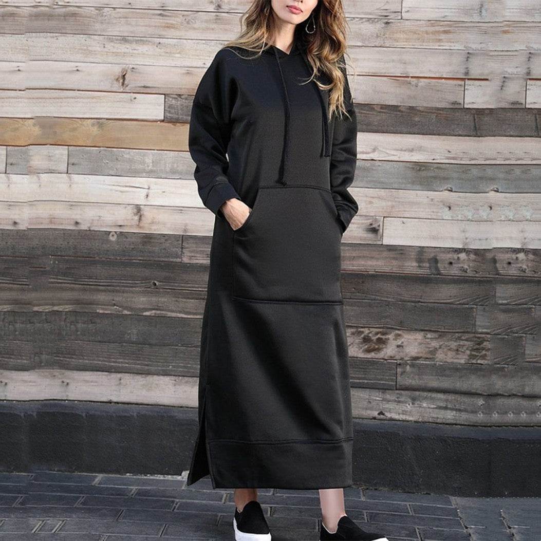 Loose Plus Size Casual Fashion DressPlus Size Casual Dress - Mubimart