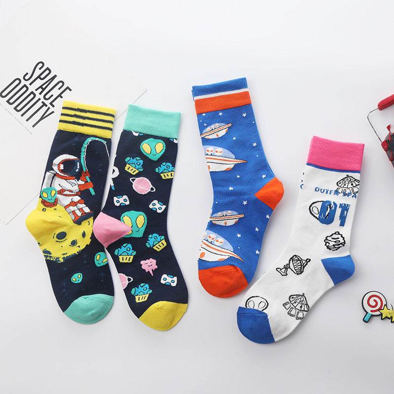 Versatile Student Leisure Warm Athletic Socks - Mubimart