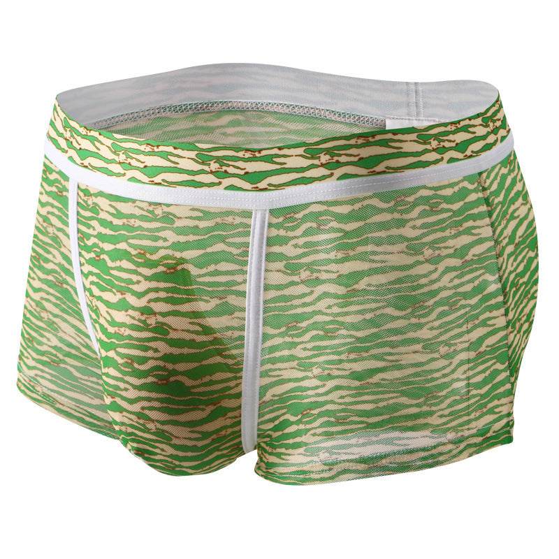 Transfer Printing Pants Breathable Boxers Underwear - Mubimart