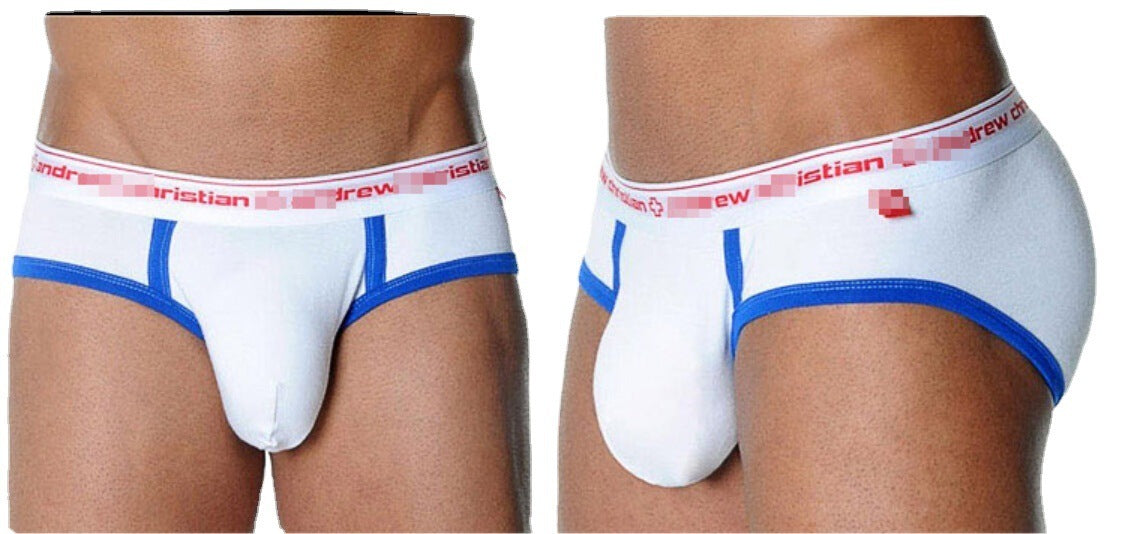 Men's Fashion Comfortable Briefs Simple And Breathable Lightweight Briefs