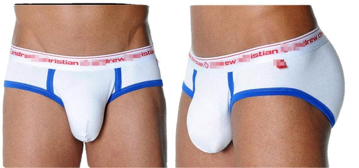 Men's Fashion Comfortable Briefs Simple And Breathable Lightweight Briefs - Mubimart