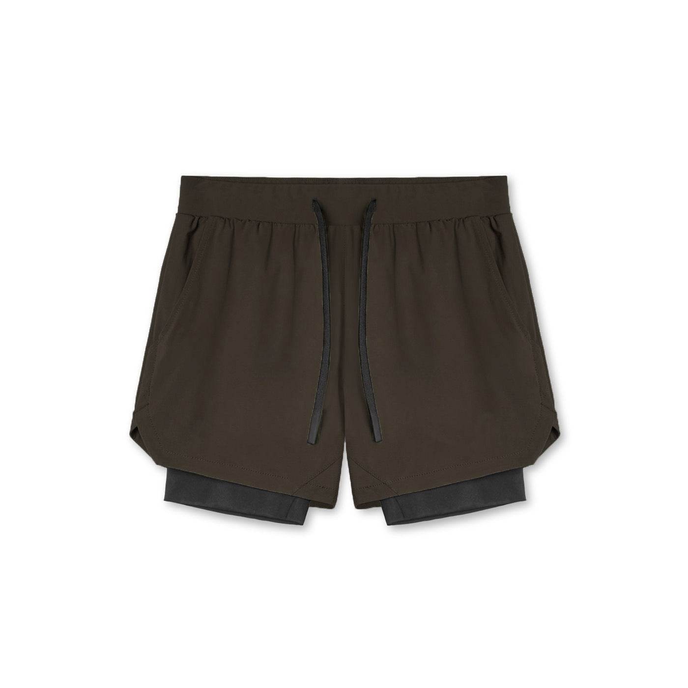 Workout Shorts Men's Nylon Running Training Elastic Quick-drying - Mubimart
