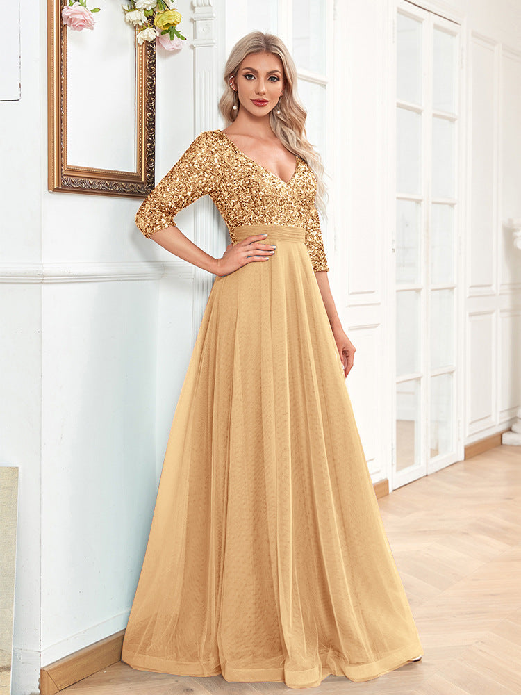 Fashion Elegant Prom Evening Dress - Mubimart -  