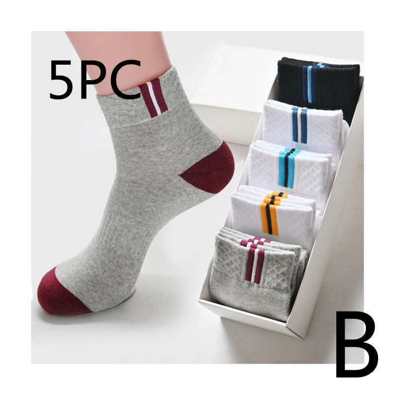 Men's In-tube Socks Trendy In-tube Socks Fashion Polyester Socks - Mubimart -  