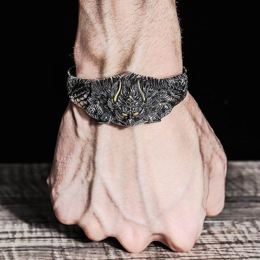 Mens Vintage Personalized Dominant Roc Bracelet - Mubimart