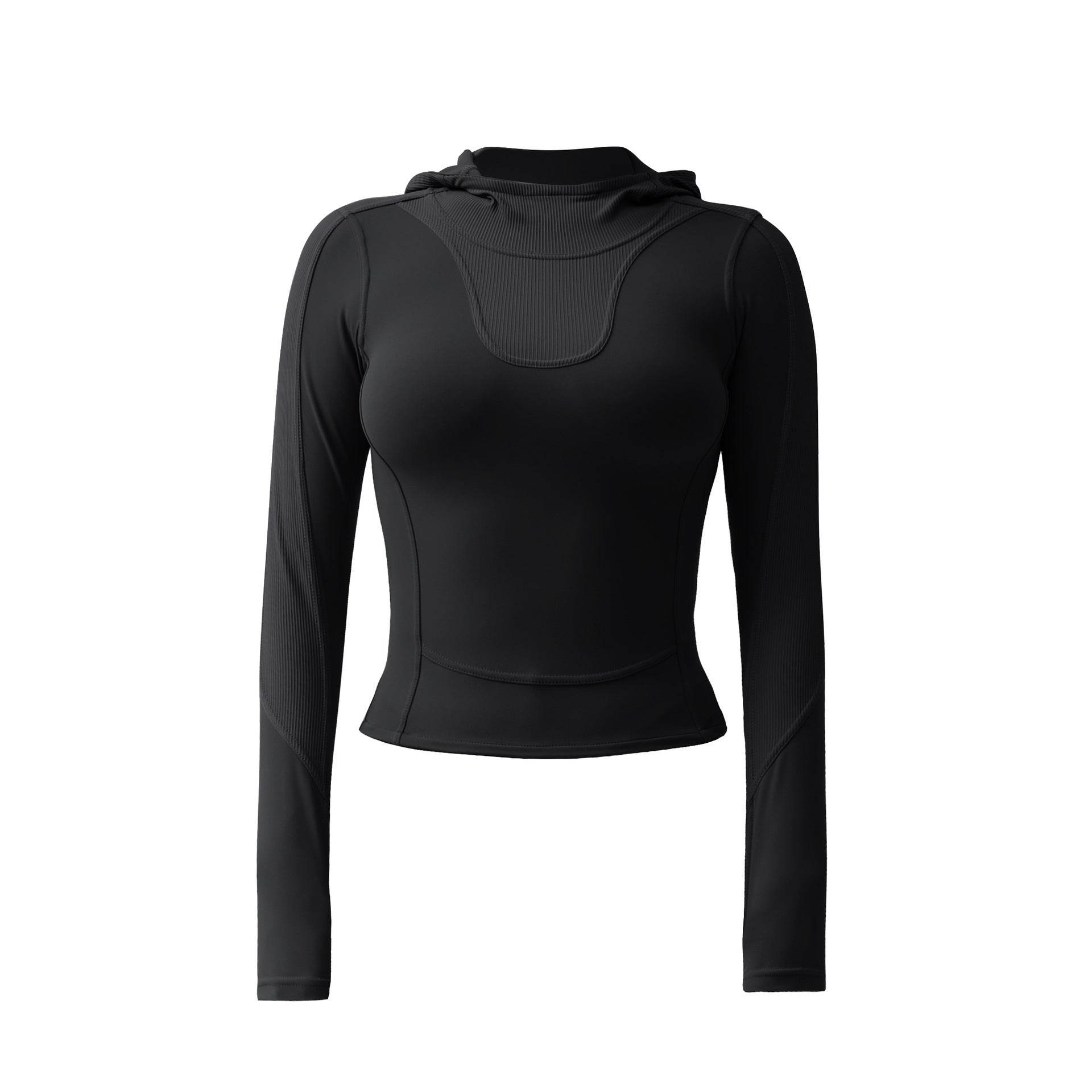 Women's Long-sleeved Pullover Outdoor Workout Clothes Sports Top - Mubimart