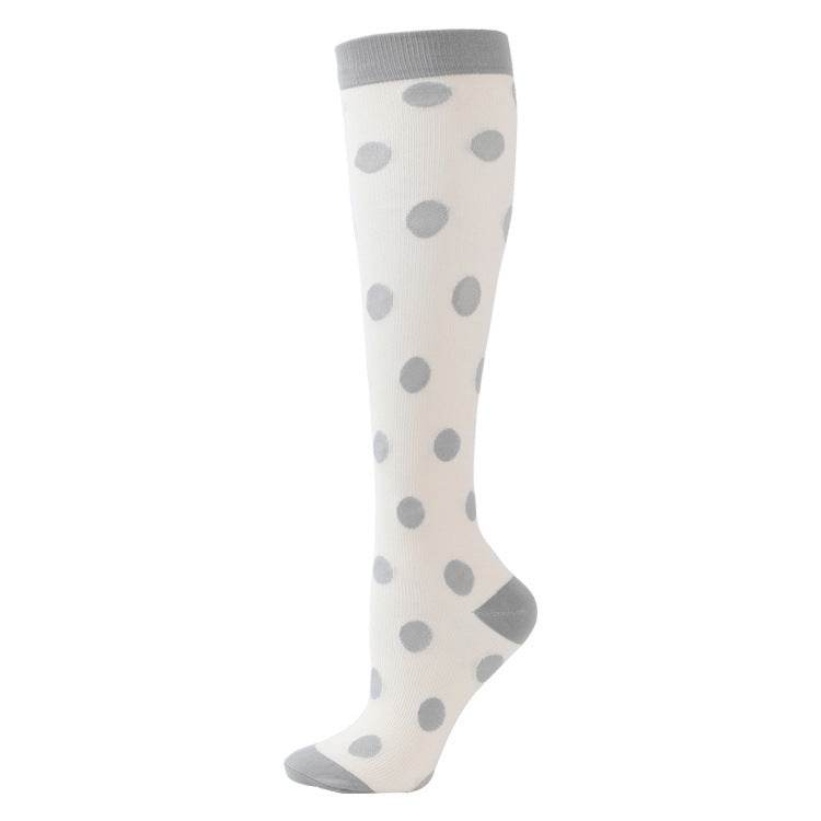 Sports Compression Socks Pattern Stretch Stockings - Mubimart