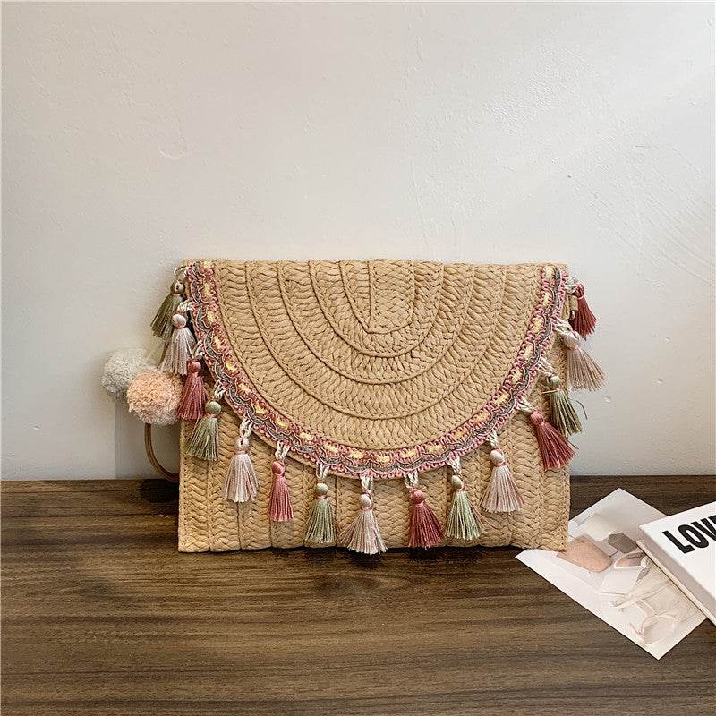 Tassel Beach Resort Bag For Women - Mubimart