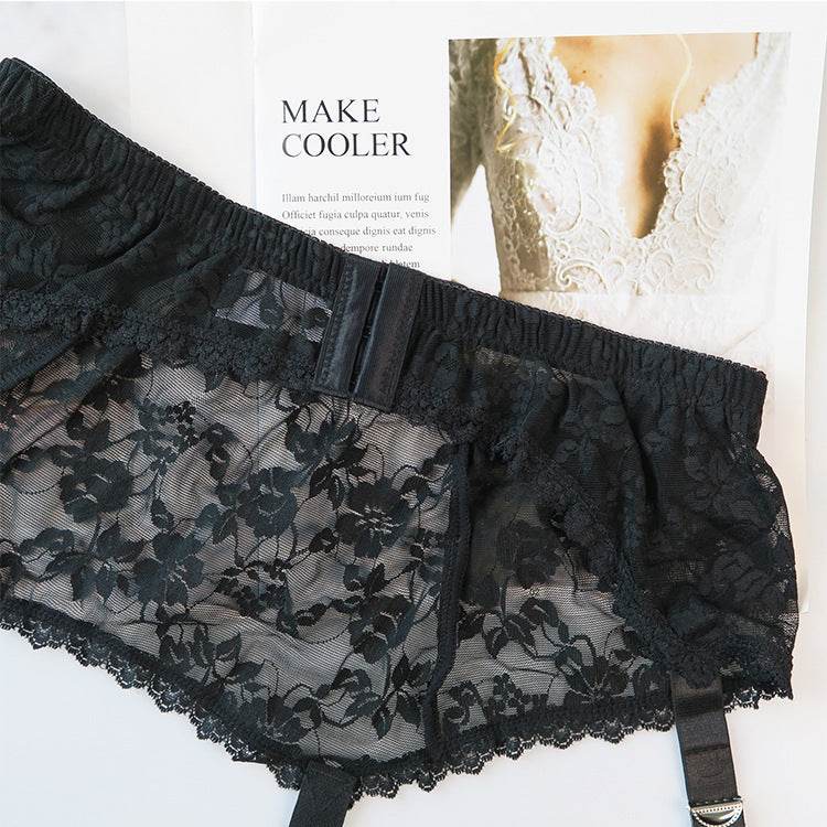 F4 Claw Non Slip Fastener Garter Belt Stockings - Mubimart