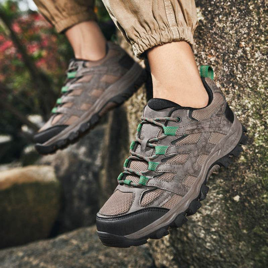 Men's Outdoor Casual Shoes Fashion Outdoor Sneakers Hiking Boots - Mubimart