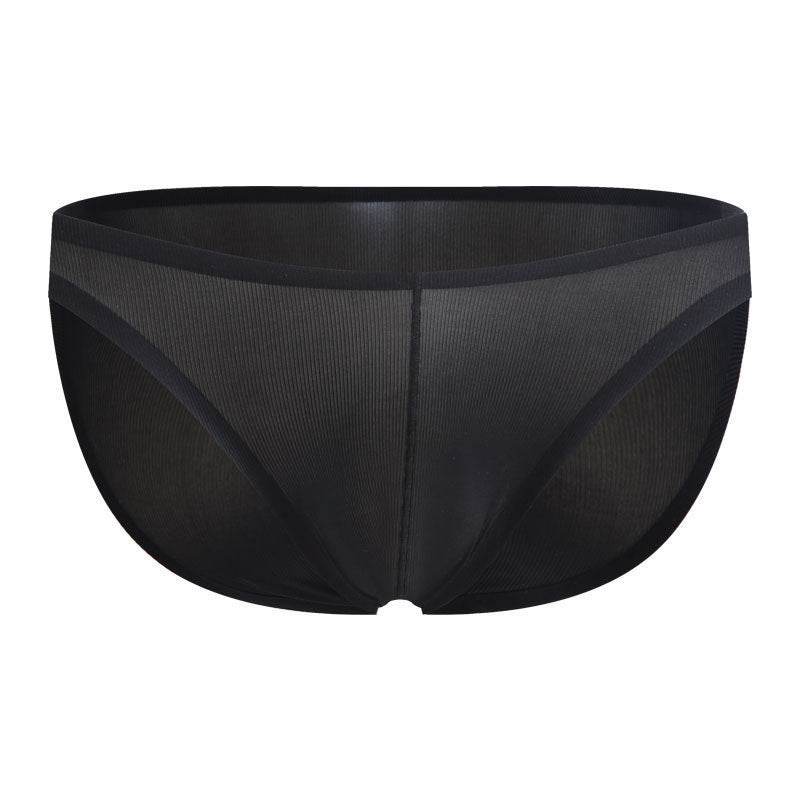Seamless Men Briefs Ice Silk Underwear - Mubimart