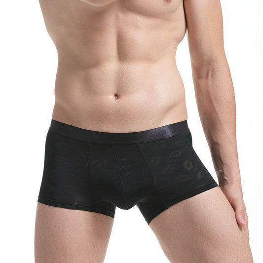 Breathable Sweat-absorbent Nylon Mercerized Underwear Men - Mubimart