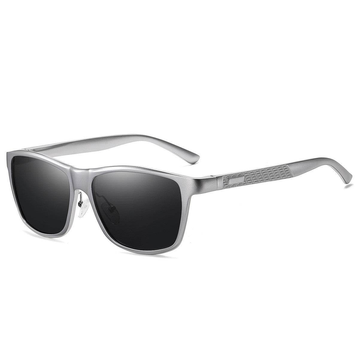 Fashion Aluminum Magnesium Polarized Sunglasses - Mubimart
