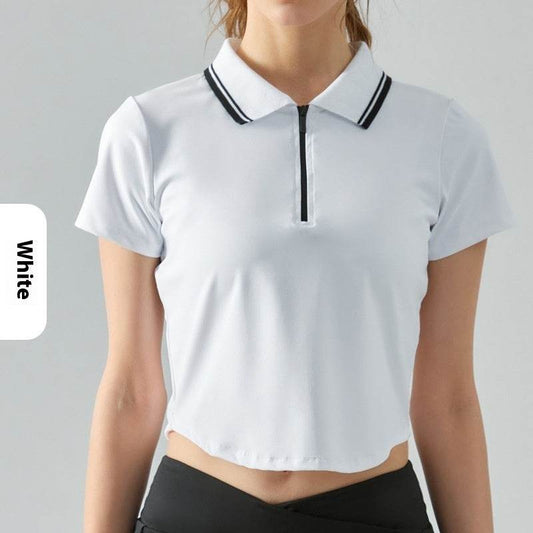 Loose Sports Workout Yoga Top - Mubimart