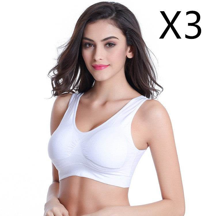3pcs Set Seamless Push Up Bra - Mubimart