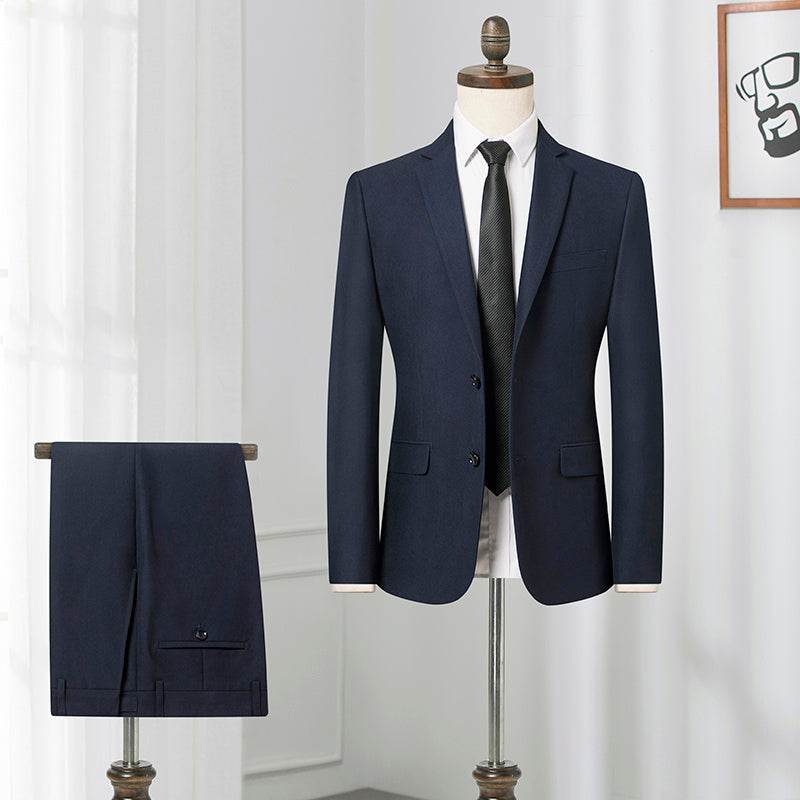 Suit Suit Male Korean Style Slim Suit Suit - Mubimart