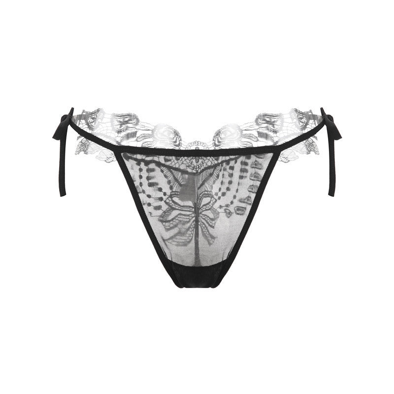 Erotic Lingerie Sexy Transparent Lace Large Size Panties - Mubimart -  