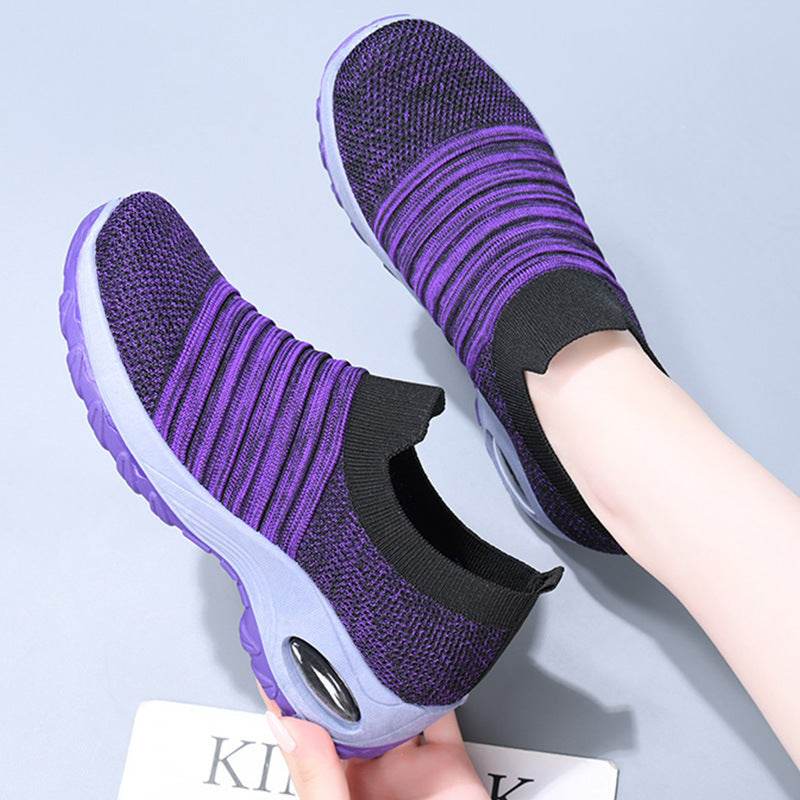 Women's Sneaker Fashion Slip-on Plus Size Women's Shoes - Mubimart