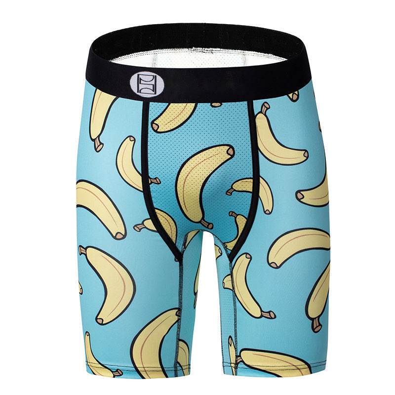 Cartoon Printed Boys Boxers Men Sports Underwear - Mubimart