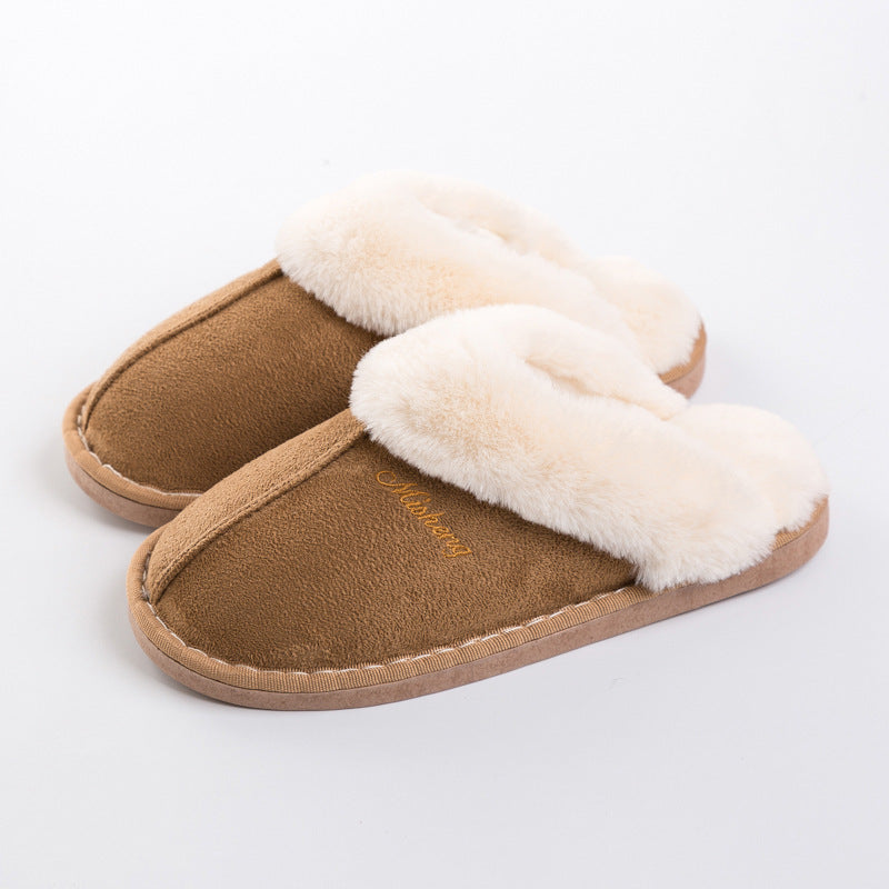 Fall Winter Waterproof Home Slippery Slippers - Mubimart -  