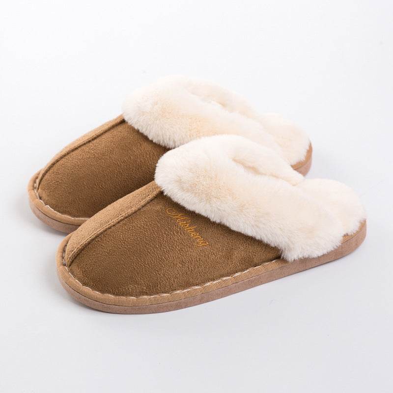Fall Winter Waterproof Home Slippery Slippers - Mubimart