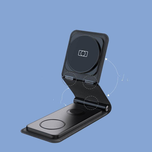 The New Wireless Charger 3-in-1 Folding Wireless Charger - Mubimart
