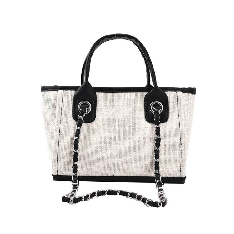 Bucket Bag Women Large Capacity Single Shoulder Diagonal Chain Tote Bag - Mubimart
