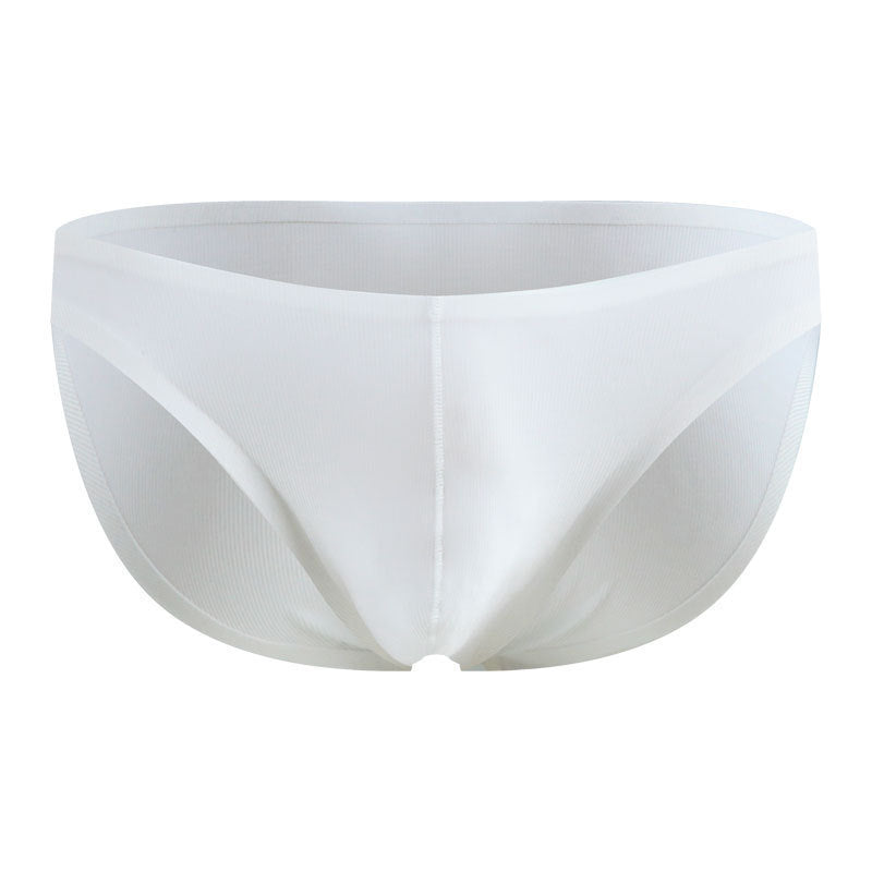 Seamless Men Briefs Ice Silk Underwear