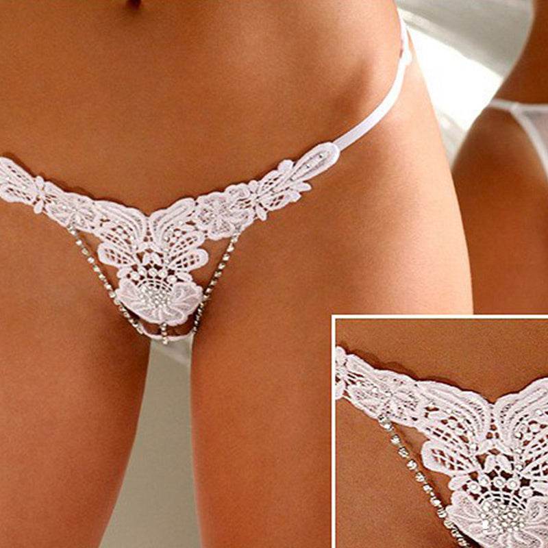 European And American Diamond Thong - Mubimart