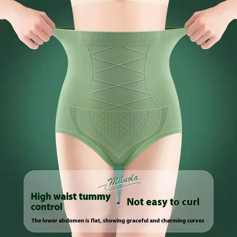 High Waist Belly Shaping Panties Shaping Girdling Body Hip Lifting Stone - Mubimart - Shaping panties 