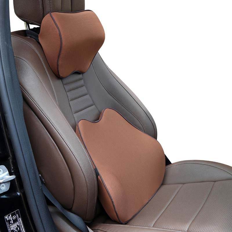 Car Lumbar Support Lumbar Cushion Memory Foam - Mubimart
