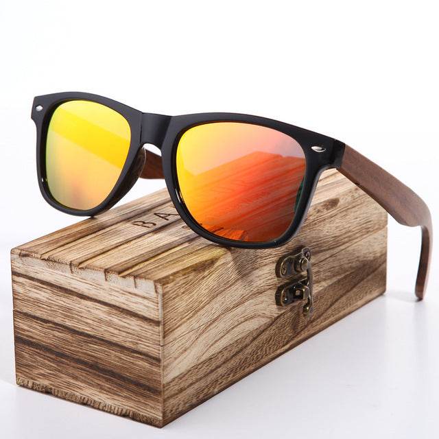 Wood Sunglasses Polarized Men Glasses For Men - Mubimart
