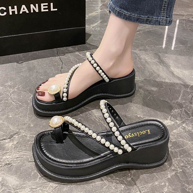 New Korean Version Of The Platform Slipper Woman - Mubimart