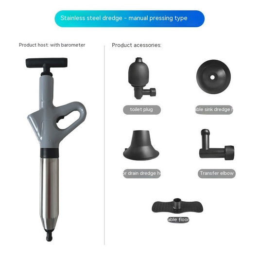 Toilet Dredger Household Sewer Pipe Toilet Floor Drain Blocked