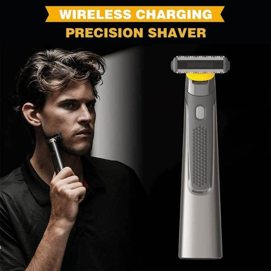 Wireless Rechargeable Precision Shaver Straight Shaver For Men Shaving Machine With Blades Shave Cassettes For Beard Shavette - Mubimart
